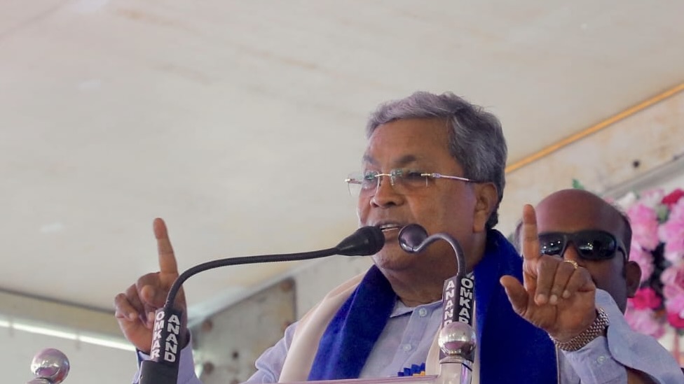Karnataka Chief Minister Siddaramaiah.
