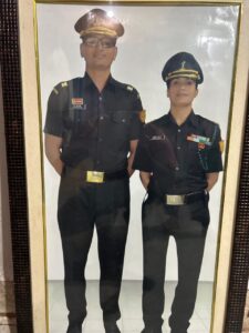 Colonel Sofia Qureshi and Colonel Tajuddin Bagewadi. (Supplied)