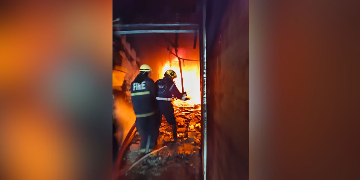 Hyderabad building fire