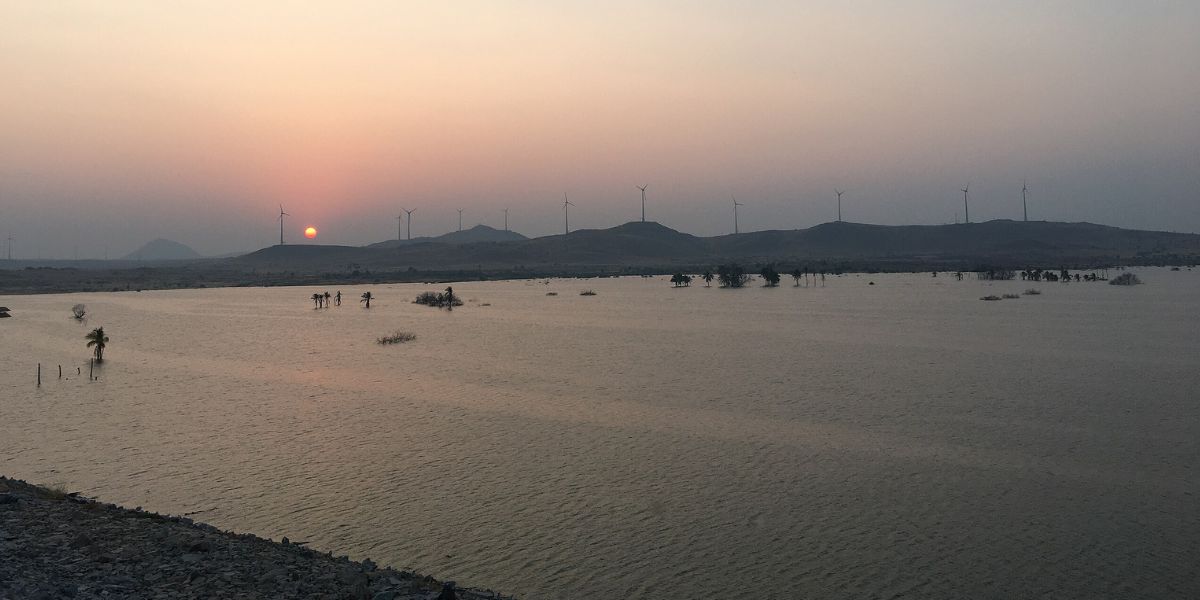 Gollapalli Reservoir. (Creative Commons) Handri-Neeva project