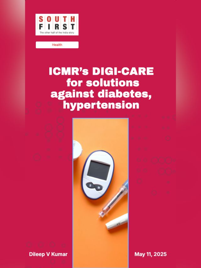 ICMR’s DIGI-CARE  for solutions against diabetes, hypertension