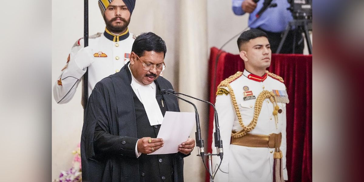 Justice BR Gavai takes oath as 52nd Chief Justice of India Justice BR Gavai takes oath as 52nd Chief Justice of India