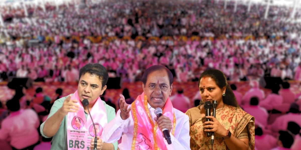 KT Rama Rao, K Chandrashekar Rao, and K Kavitha. Sibling rivalry? As KTR assumes position as BRS ‘heir apparent’, Kavitha writes to KCR, claims her space