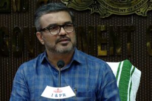Minister MB Rajesh