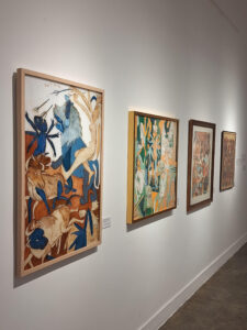 Paintings showcased in the exhibtion. (Amy Biju Joseph/South First)