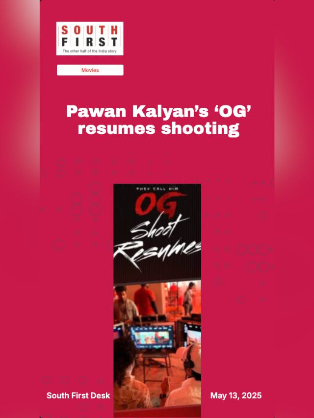 Pawan Kalyan’s ‘OG’ resumes shooting