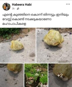 Habeera's Facebook post.