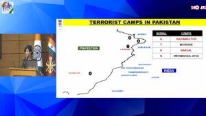 Terrorist camps targeted in Pakistan.