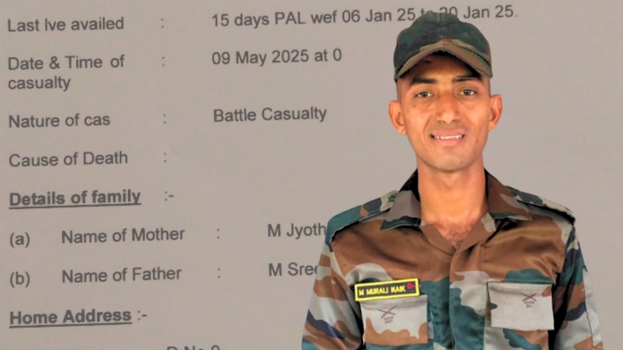 Telugu Jawan killed in action at LoC, tributes pour in across states