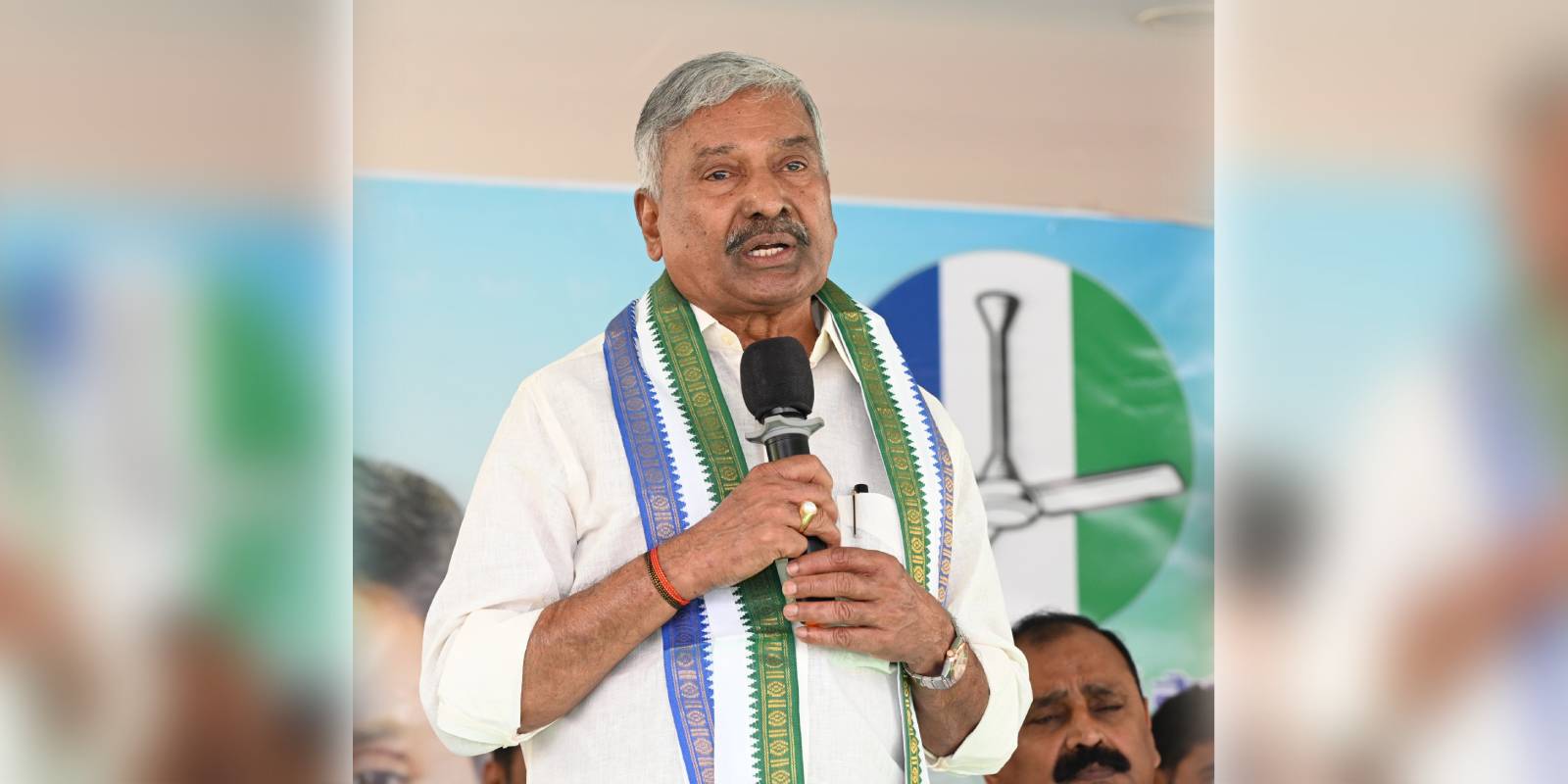 YSRCP leader Peddireddy Ramachandra Reddy YSRCP leader Peddireddy Ramachandra Reddy