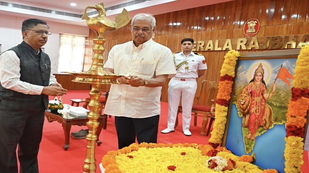 Saffron flag and the battle for symbolism: Why a painting of Bharat Mata has stirred a storm in Kerala
