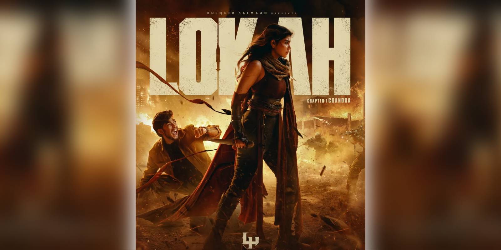 A poster of the film Lokah Chapter 1 Chandra