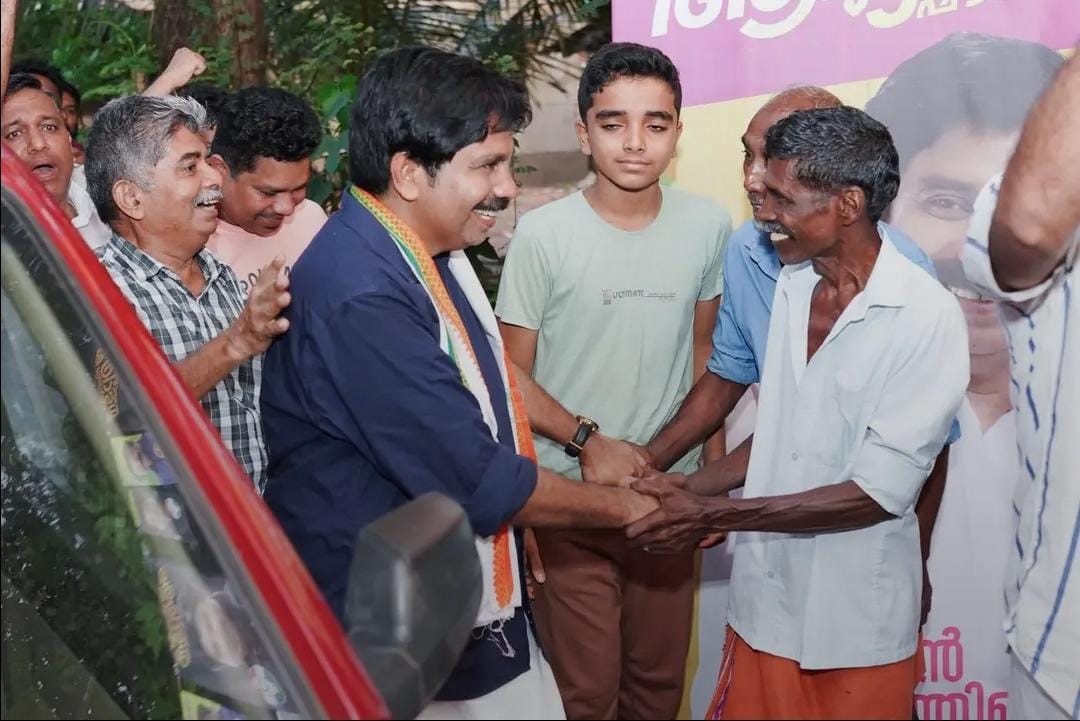 Aryadan Shoukath recaptured the constituency for the Congress.