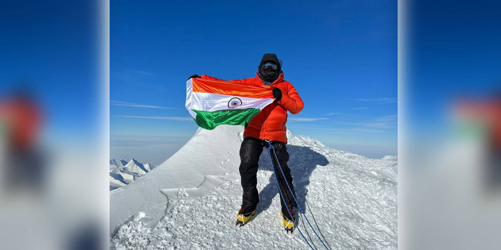 File photo of Kerala mountaineer Shaikh Hassan Khan