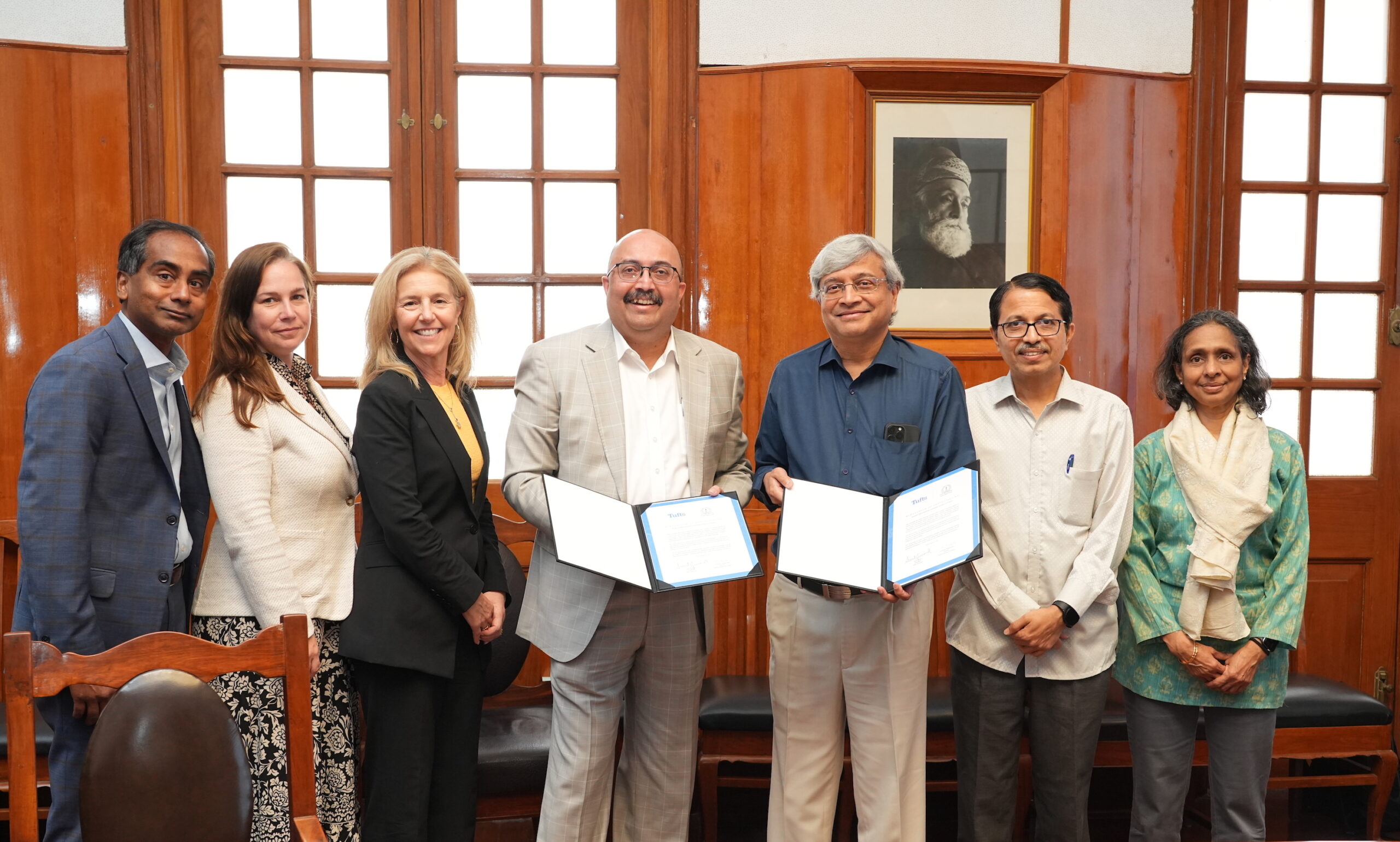 IIsc tufts IISc signs MoU with Tufts