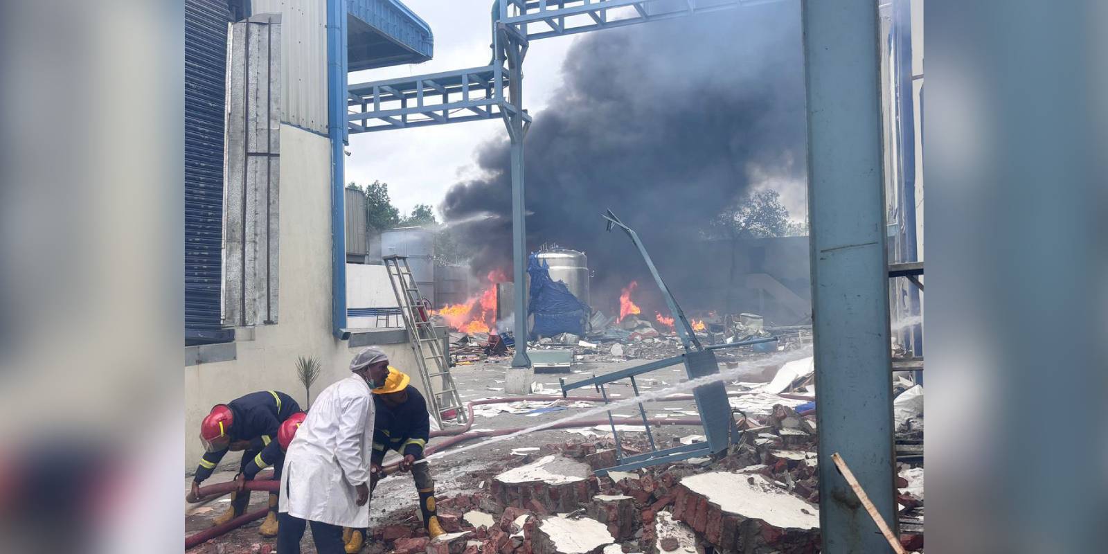 Explosion at chemical factory in Telangana