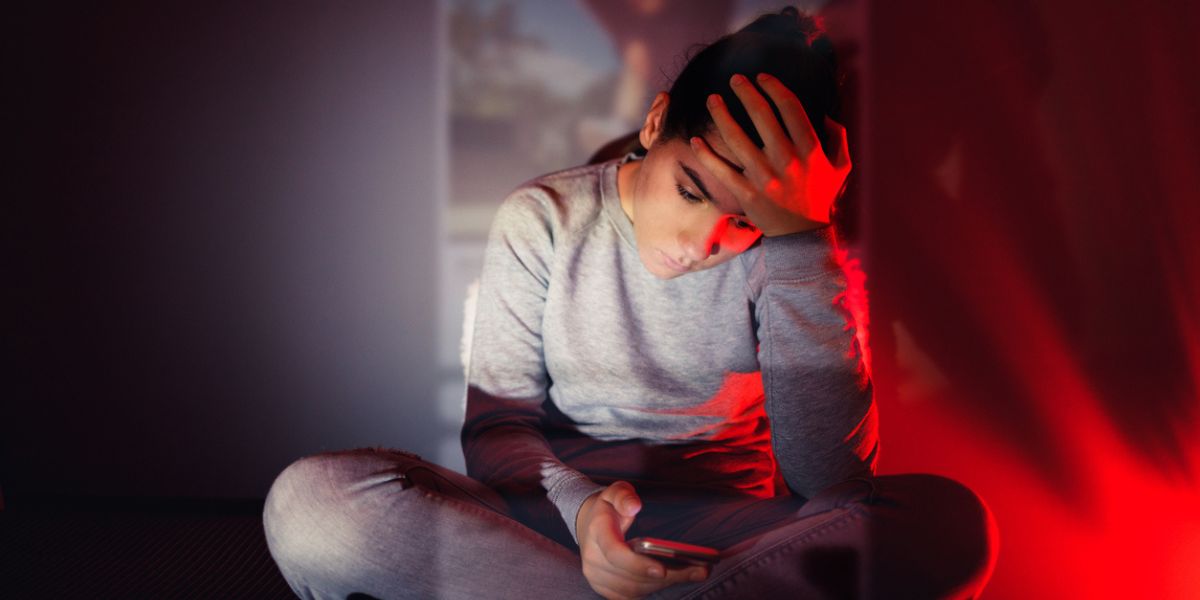 Online abuse of children. Representative Image. (iStock) Online abuse of children