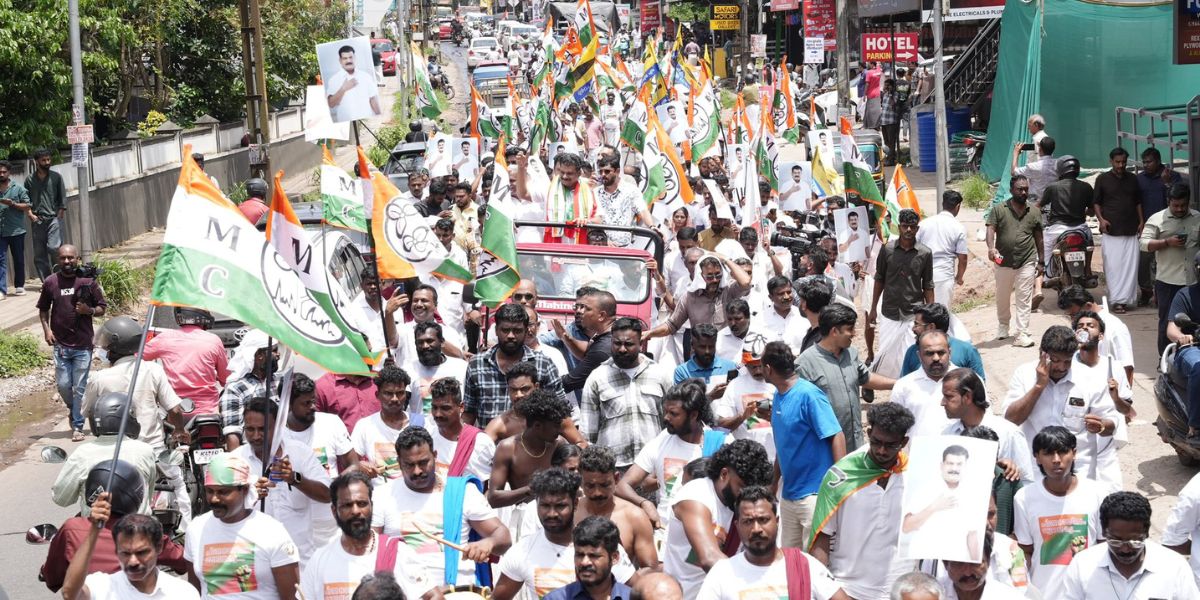 PV Anvar during his campaigning on 2 June. Nilambur by-election: Test for CPI(M) prestige, UDF unity and PV Anvar’s survival