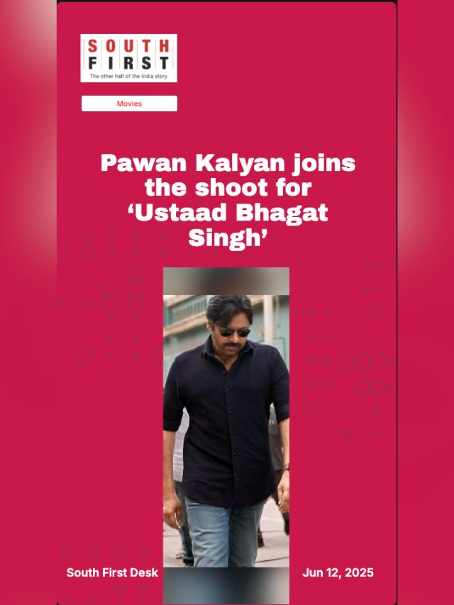Pawan Kalyan joins the shoot for ‘Ustaad Bhagat Singh’