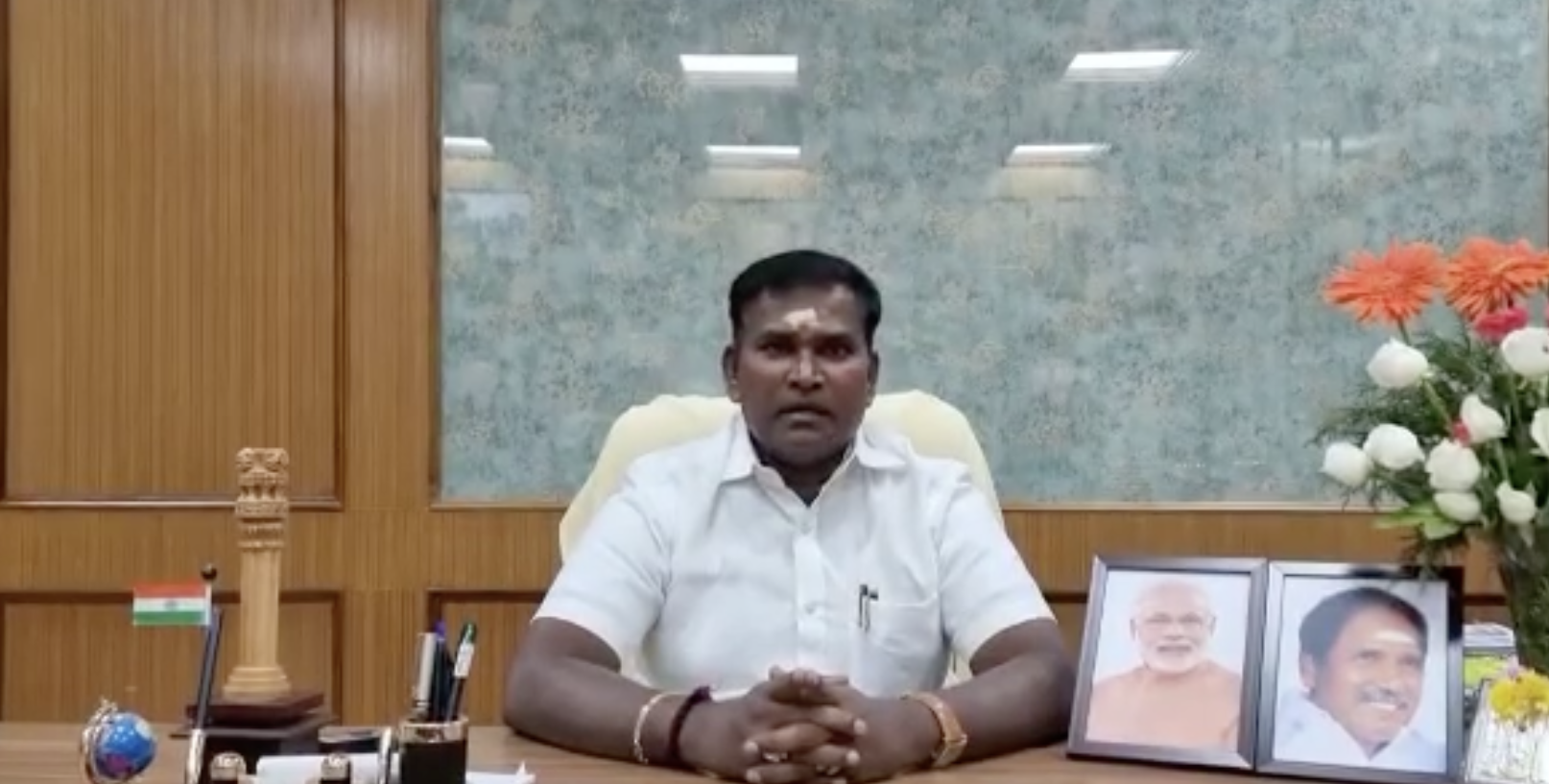 AK Sai J Saravanan Kumar held the Adi Dravidar Welfare portfolio in the N Rangasamy-led Cabinet.