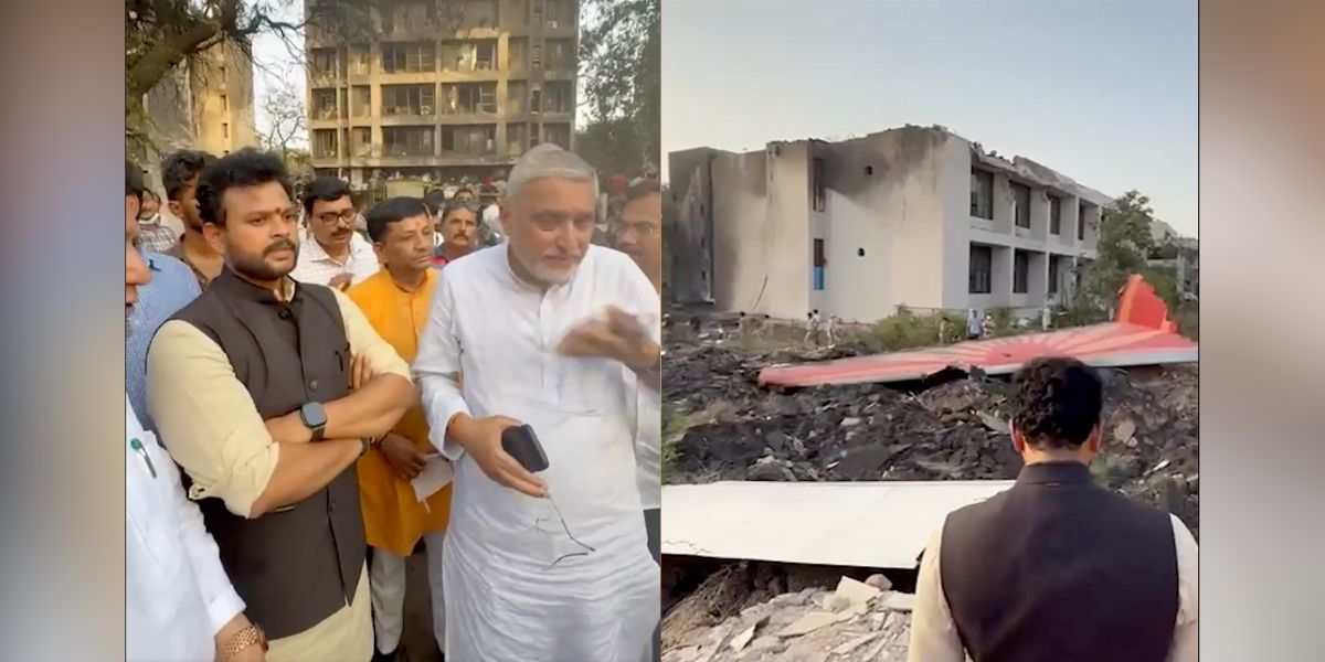 Snaps from Ram Mohan Naidu's video on X.