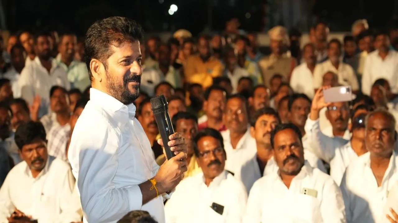 Telangana-Chief-Minister-A-Revanth-Reddy Fulfilling a key election promise made by the Congress during the 2023 Telangana Assembly polls, the state government successfully conducted what it hails as India’s largest socioeconomic survey