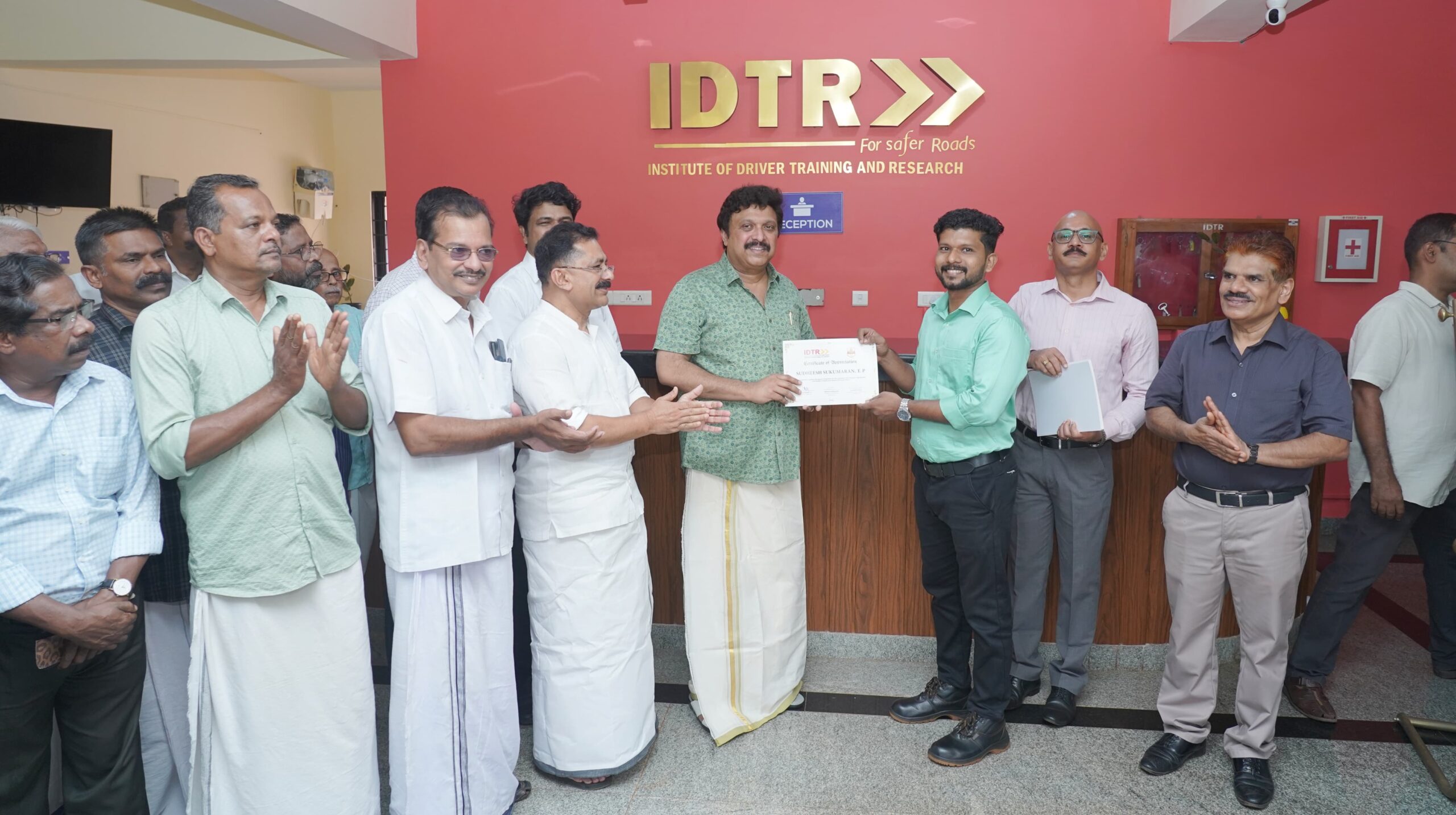Transport Minister KB Ganesh Kumar inaugurating a new computer lab and a mobile application aimed at improving service accessibility.