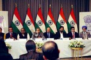 Congress MP Shashi Tharoor leading a high-level all-party parliamentary delegation to brief on Operation Sindoor.