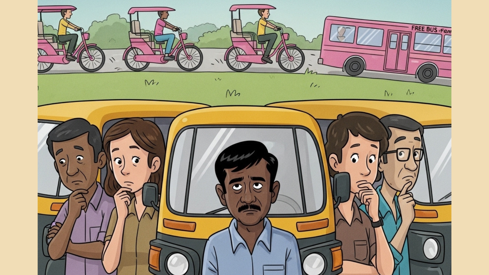 Auto Drivers remain uncertain about futures, await promises made in 2023