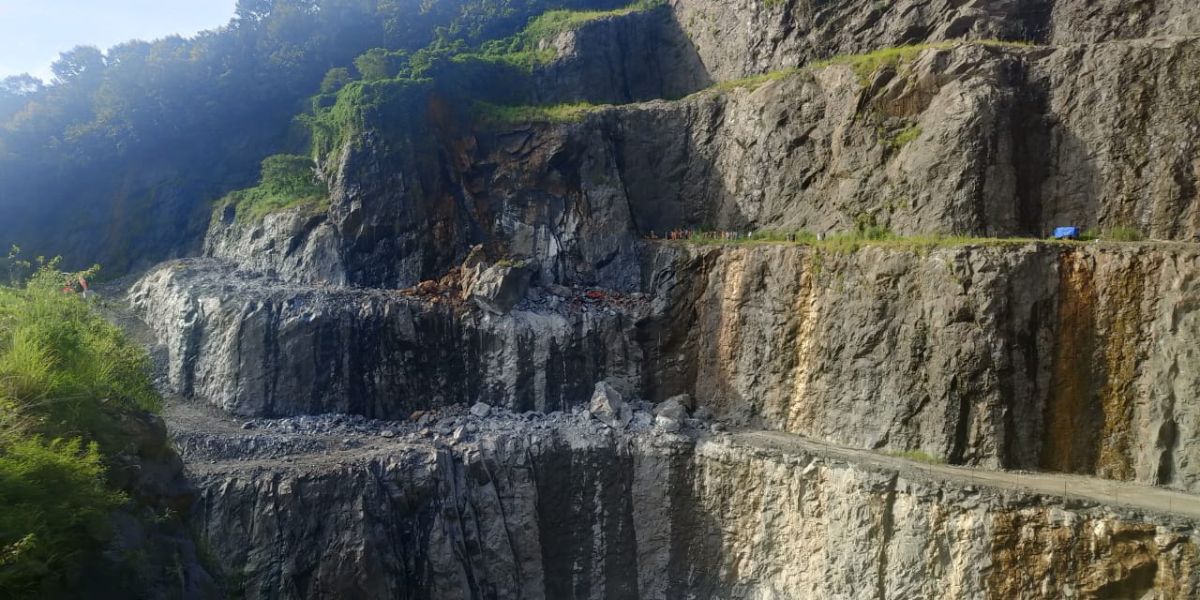 Chengulam quarry in Konni where the accident occurred.