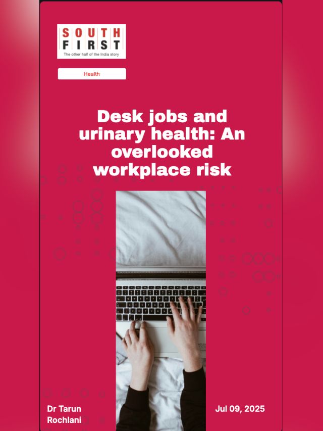 Desk jobs and urinary health: An overlooked workplace risk