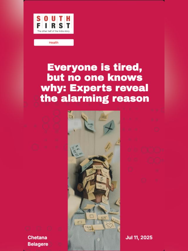 Everyone is tired, but no one knows why: Experts reveal the alarming reason