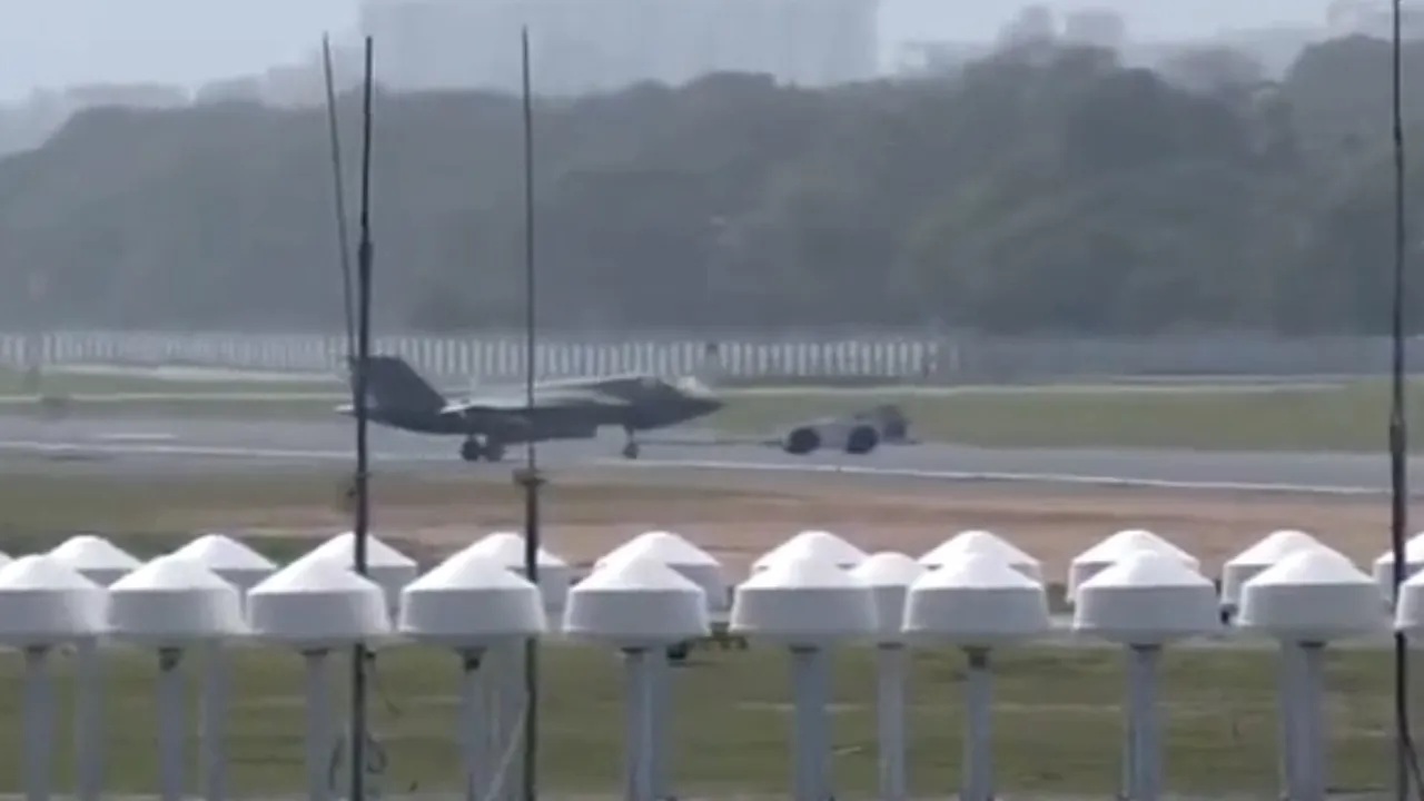 The fifth-generation fighter, part of the HMS Prince of Wales carrier group, made an emergency landing at the airport after a couple of days of a joint exercise with the Indian Navy, after it ran out of fuel and faced an "engineering issue" midair in inclement weather conditions on 14 July.
