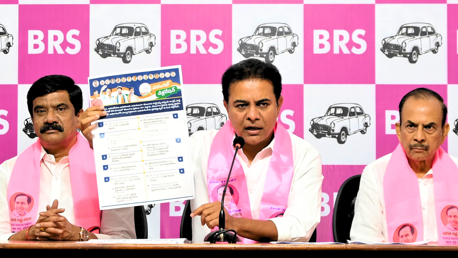 KTR takes up Revanth Reddy on Debate Challenge