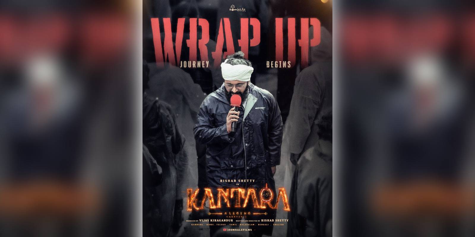 Kantara Chapter 1 shoot wrapped Kantara Chapter 1 shoot wrapped