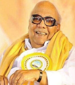 M Karunanidhi