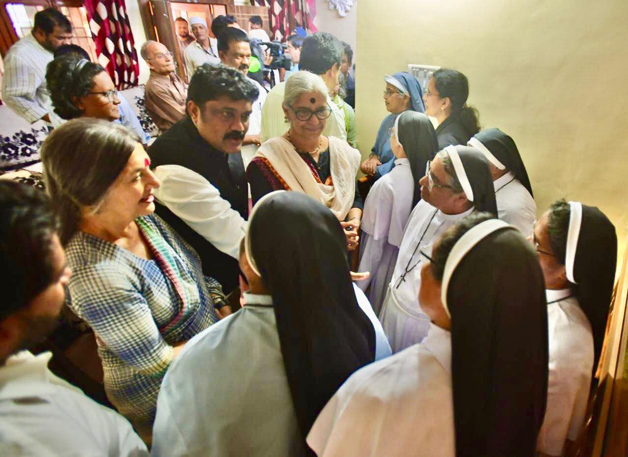 A delegation of LDF MPs met the nuns on Wednesday.