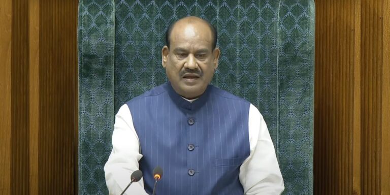 Lok Sabha Speaker Om Birla.