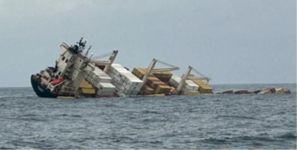 Liberia-flagged MSC ELSA-3 sank off the Kerala coast on 25 May.