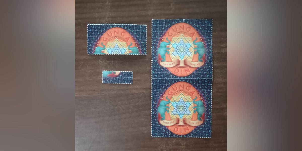 NCB seized LSD blots worth over ₹35 lakh.