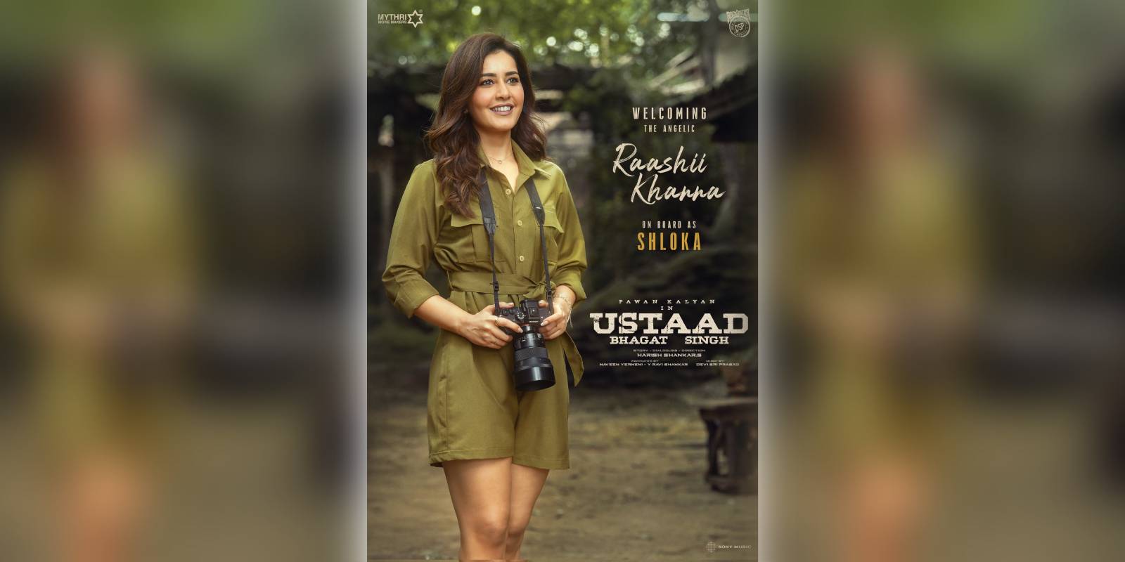 Raashii Khanna in Ustaad Bhagat Singh