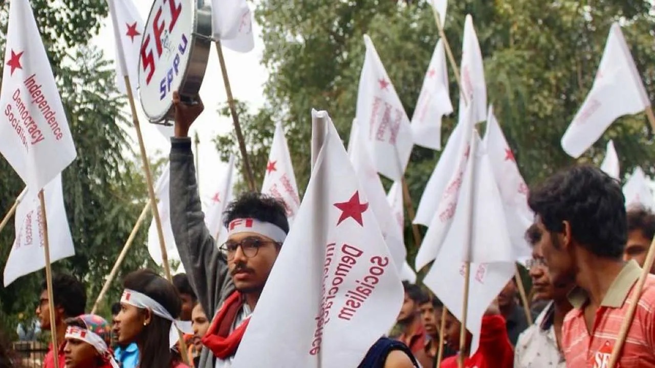 SFI will also boycott temporary vice-chancellors appointed by Raj Bhavan, accusing them of furthering the RSS’s ideological interests on campuses.