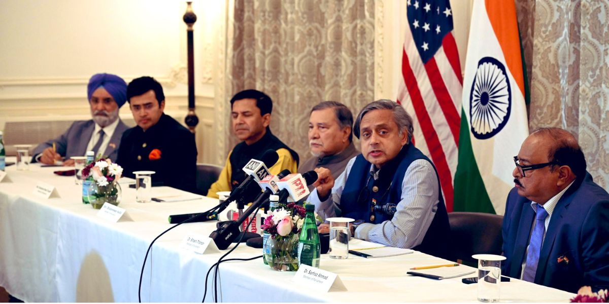 The members of the delegation that visited the US.