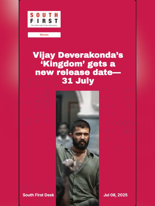Vijay Deverakonda’s ‘Kingdom’ gets a new release date— 31 July