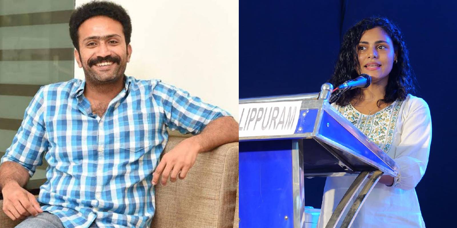 Vincy Aloshious and Shine Tom Chacko