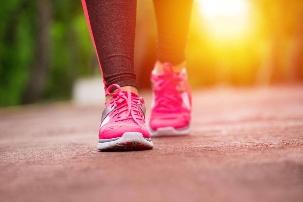 Walking 7000 steps Walking 7000 steps