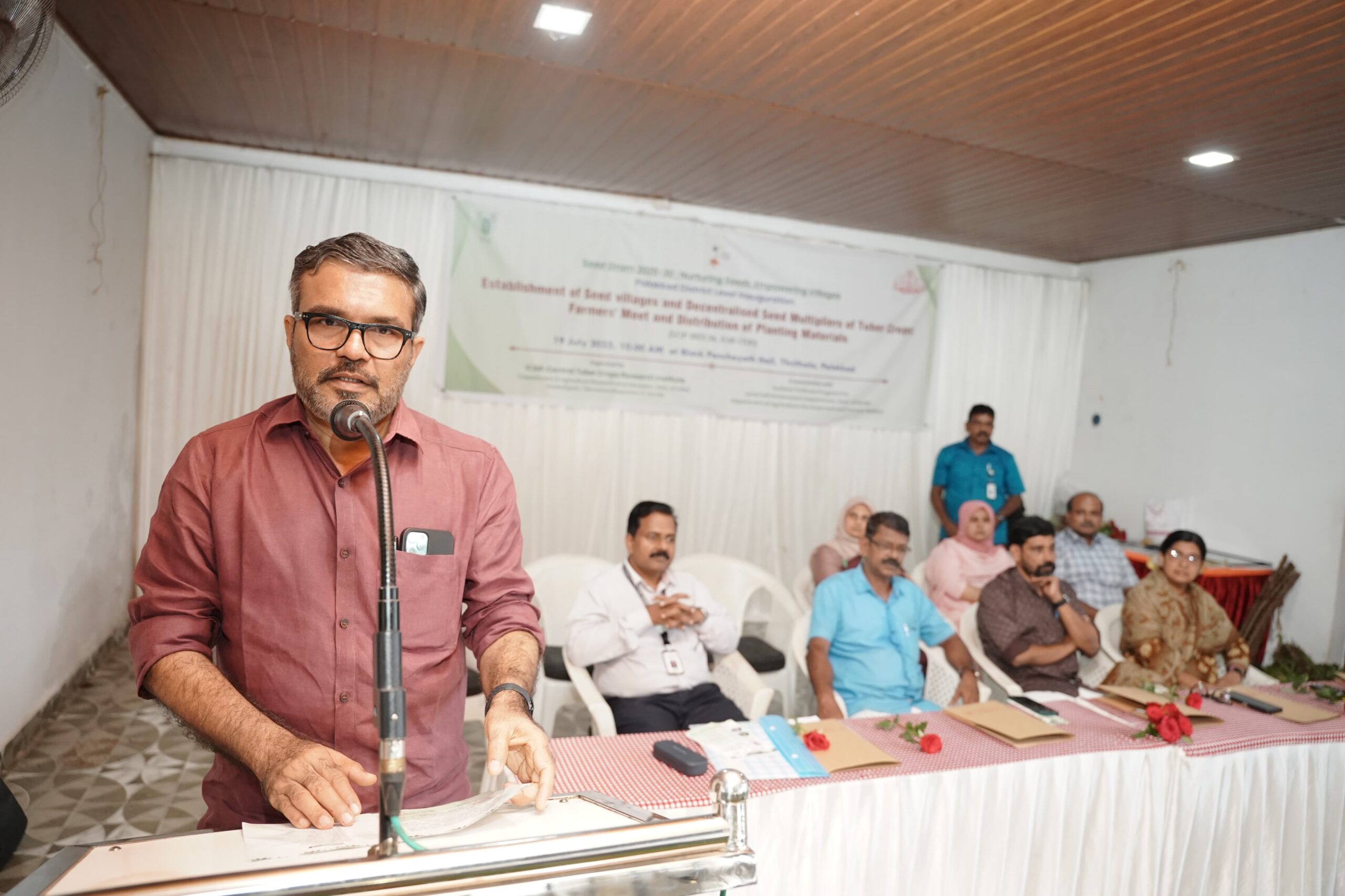 Thrithala set to become a tuber-growing village; Minister M.B. Rajesh inaugurates project