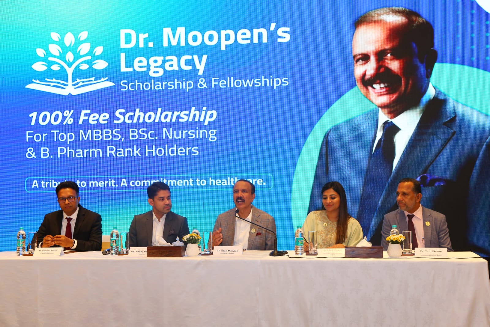 Dr Moopen’s Medical College management announcing the decision.