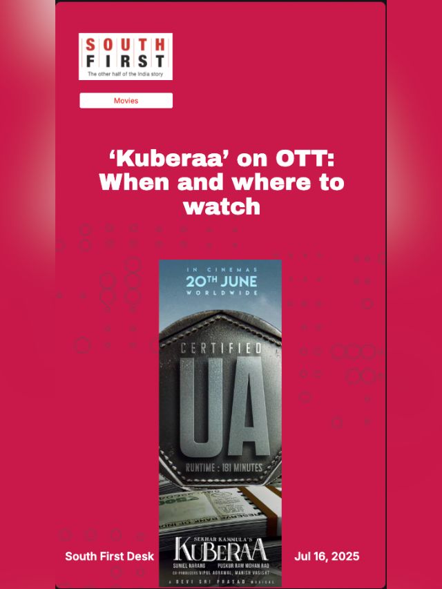 ‘Kuberaa’ on OTT: When and where to watch