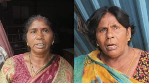 Ailamma (Left) and Lakshmi.
